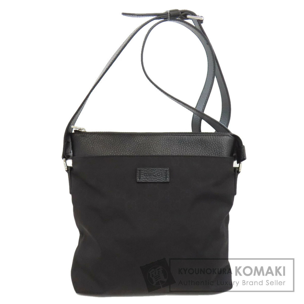 Gucci GG Flat Messenger Bag black